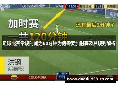 足球比赛常规时间为90分钟为何需要加时赛及其规则解析